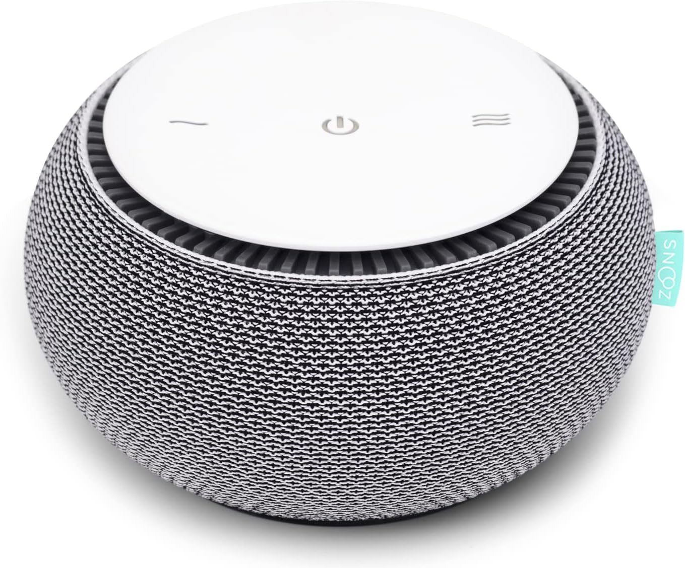 Snooz Smart White Noise Machine - Real Fan Inside for Non-Looping Sound, Portable for Adults, Dogs, Travel, Home, Bedroom, Sleepi…