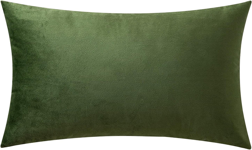 Miulee Polyester Pillow Cover Soft Luxury Decorative Throw Pillow Cover Single Rectangle Cushion Case for Spring Couch Sofa Bedroom Car Dec…