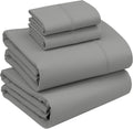 Ruvanti 100% Cotton Percale Sheets Full Size – Crisp Cooling Bed Sheets for Hot Sleepers, Deep Pocket 16”, Soft Breathable & Durable Hotel-…
