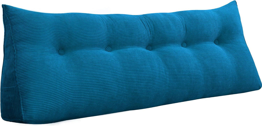 Daneey Headboard Wedge Pillow Bed Wedge Pillow for Headboard Bolster Reading Pillow for Bed Back Pillow for Sitting in Bed Wedge Pillow…