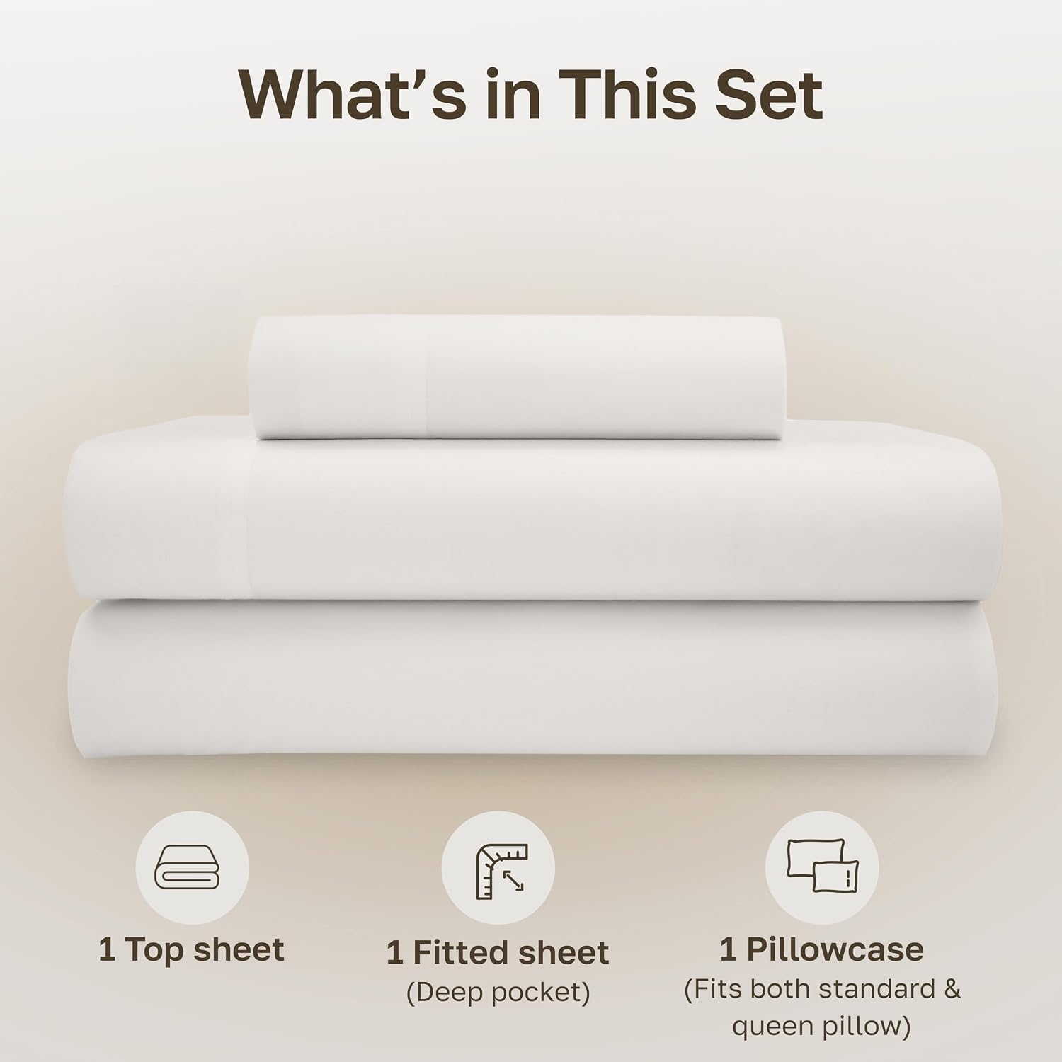 CaliforniaDesignDen California Design Den XL Twin Sheets Set - Soft 100% Organic Cotton Sheets with Deep Pockets, Crisp Percale, Breathable…