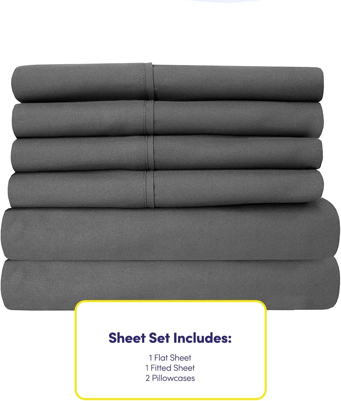 Twin Size Bed Sheets - 4 Piece 1500 Supreme Collection Fine Brushed Microfiber Deep Pocket Twin Sheet Set Bedding - 1 EXTRA PILLOW CASES…