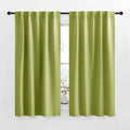 NICETOWN Blackout Curtain Panels for Living Room - (Fresh Green Color) 42x63 Inch, 2 Panels Set, Thermal Insulated Room Darkening…
