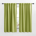 NICETOWN Blackout Curtain Panels for Living Room - (Fresh Green Color) 34x63 Inch, 2 Panels Set, Thermal Insulated Room Darkening…