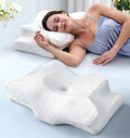 Emircey Sleep Cervical Neck Pillow for Sleeping, Ergonomic Contour Side Sleeper Pillows for Adults, Cooling Orthopedic Pill…