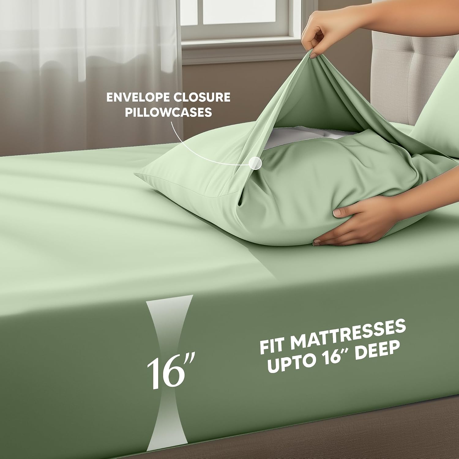 Utopiabedding Utopia Bedding Full Size Sheet Set – 4 Piece Bed Sheets, Soft and Breathable Microfiber, Includes 1 Fitted Sheet, 1 Flat Shee…