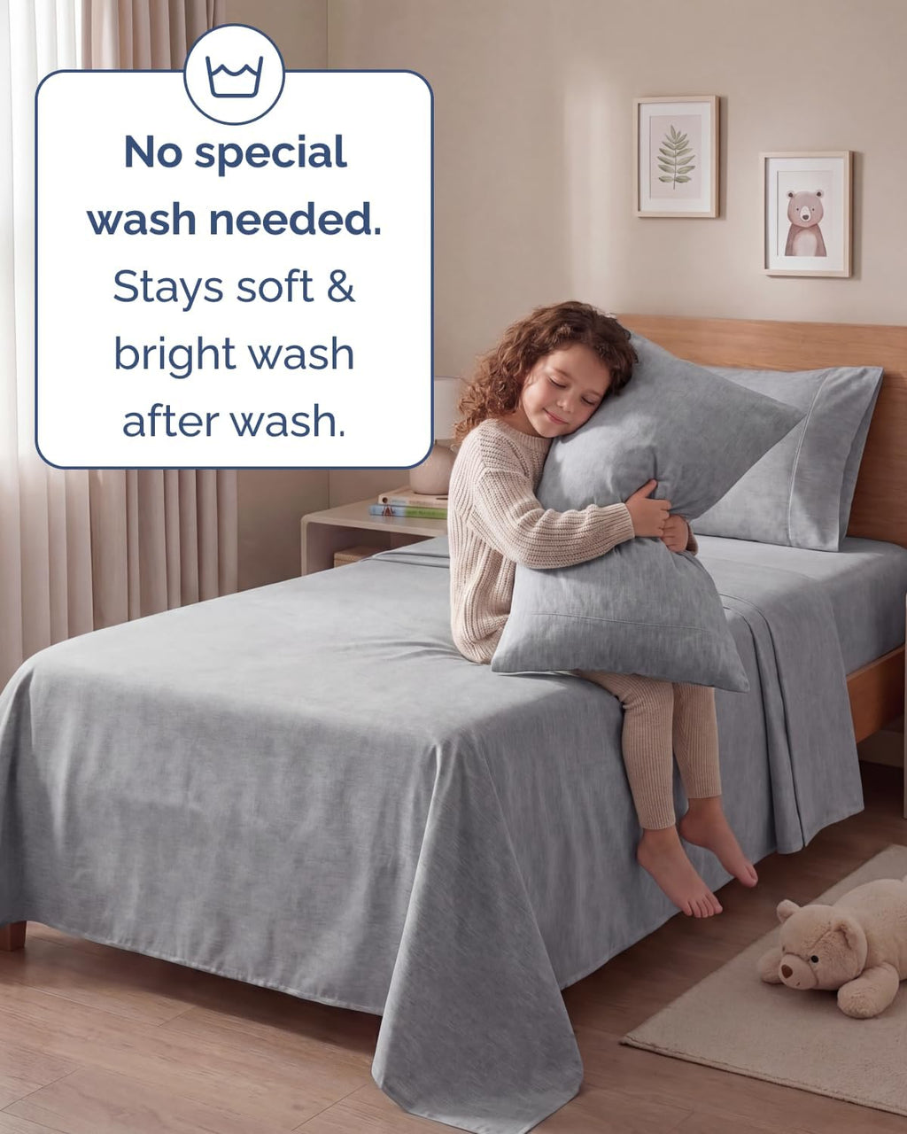Twin 4 Piece Sheet Set - Comfy, Breathable & Cooling - Soft Hotel Luxury Bedding for Women, Men, Kids, Teens and Children - 1 Flat & 1…