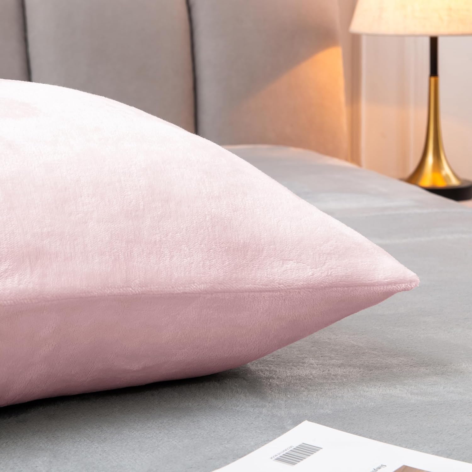 Bedelite Body Pillow Cover with Zipper Closure, Super Soft and Cozy Fuzzy Fleece Pillowcase 20 x 54 Inches, Luxury Fluffy Plush Long Body P…