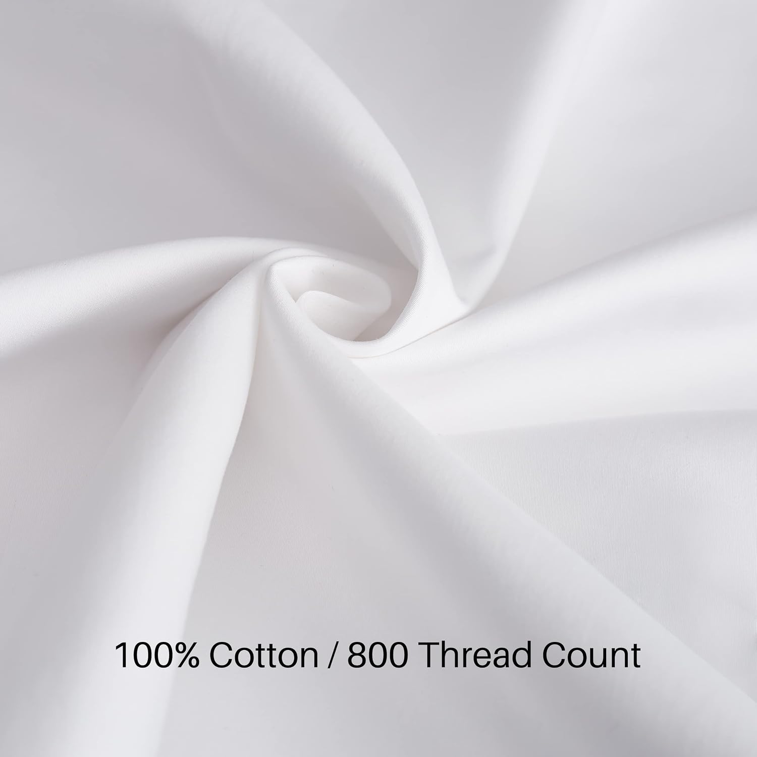 Oubonun 100% Cotton Body Pillowcase - 800 Thread Count/21x54, Moisture Absorbent and Breathable, Hotel Body Pillow Cover for All Seasons, W…