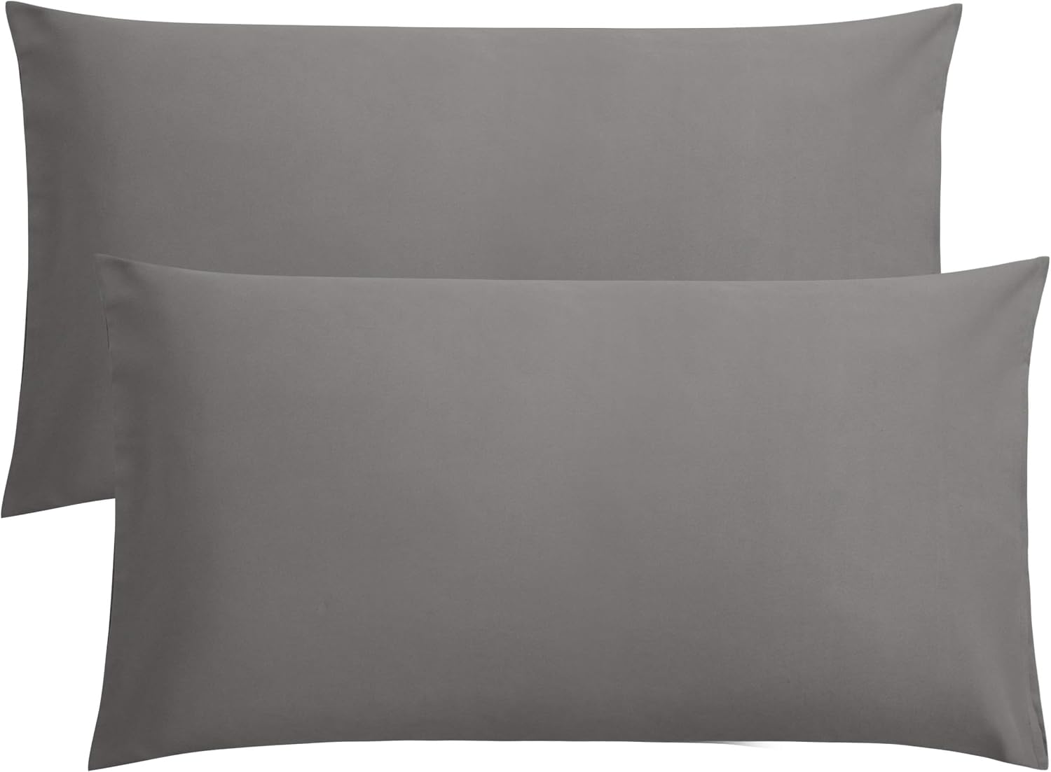 FLXXIE King Pillow Cases Set of 2, Soft Microfiber Pillow Covers with Envelope Closure, Wrinkle, Fade and Stain Resistant Pillowcases…