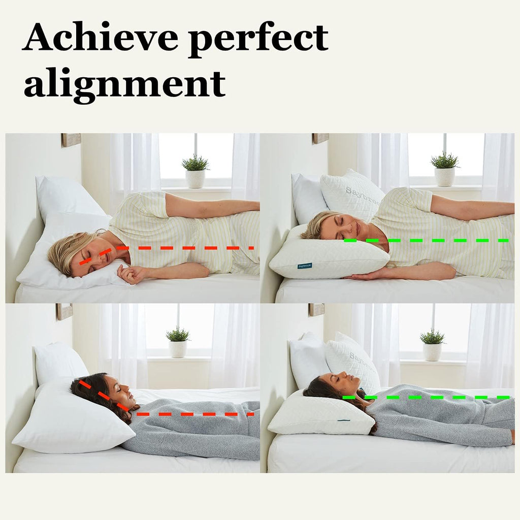 Saybrook Adjustable Pillow - Down Alternative - Standard/Queen White