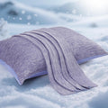 Elegear Cooling Pillow Cases for Hot Sleepers, Japanese Q-Max 0.5 Cooling Pillowcases, Both Sides(Cooling/Cotton), Breathable Soft Pillowca…