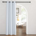 Rybhome RYB Home Blackout Curtains Thermal Insulating Privacy Temporary Door Curtains for Bedroom Closet Doorway Accordion Door Interior Li…