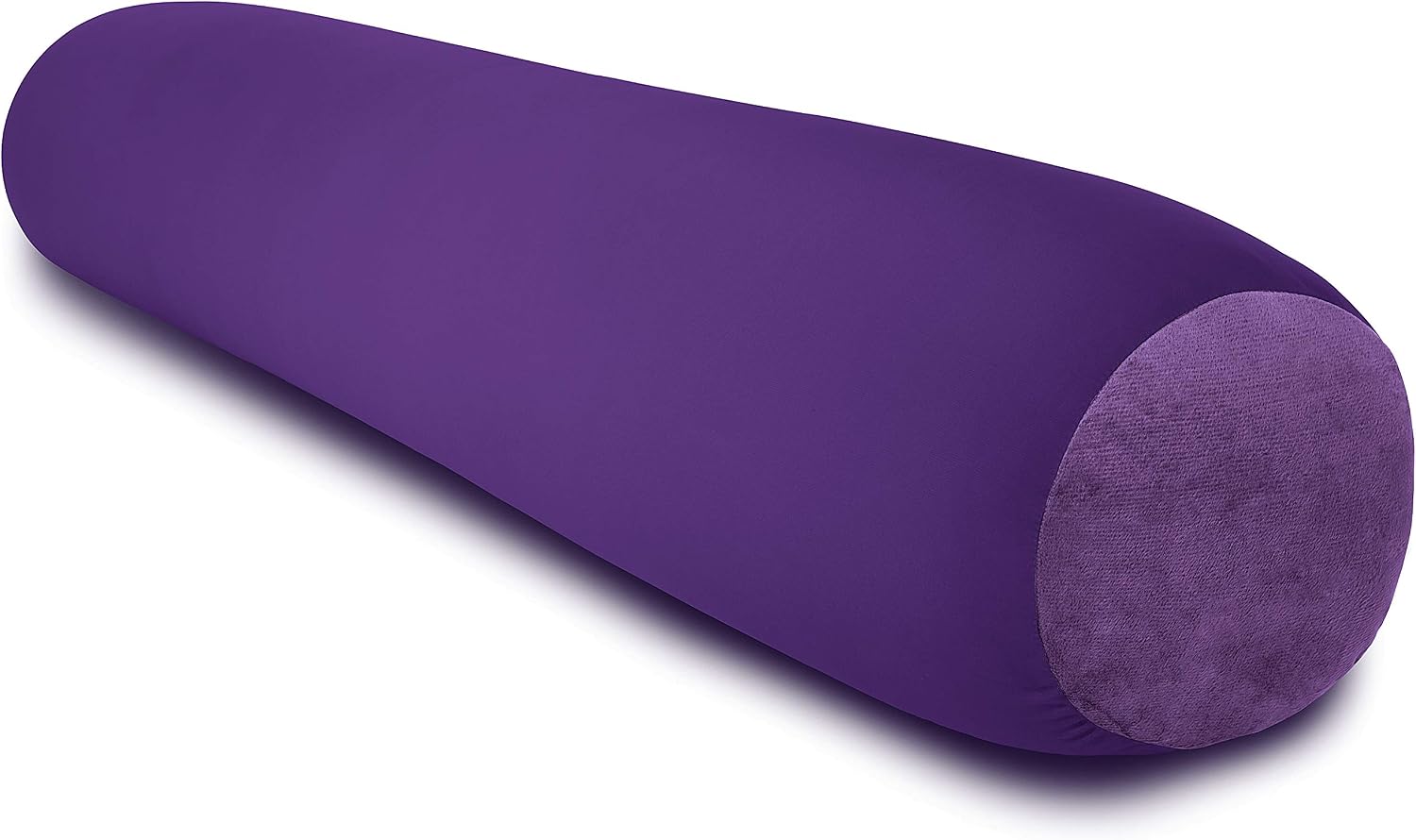 Deluxe Comfort Microbead Body Pillow (47" x 7") - Mooshi Squishy Soft - Prenatal Pregnancy Pillow - Full-Body Side Sleeper - Body Pillow…