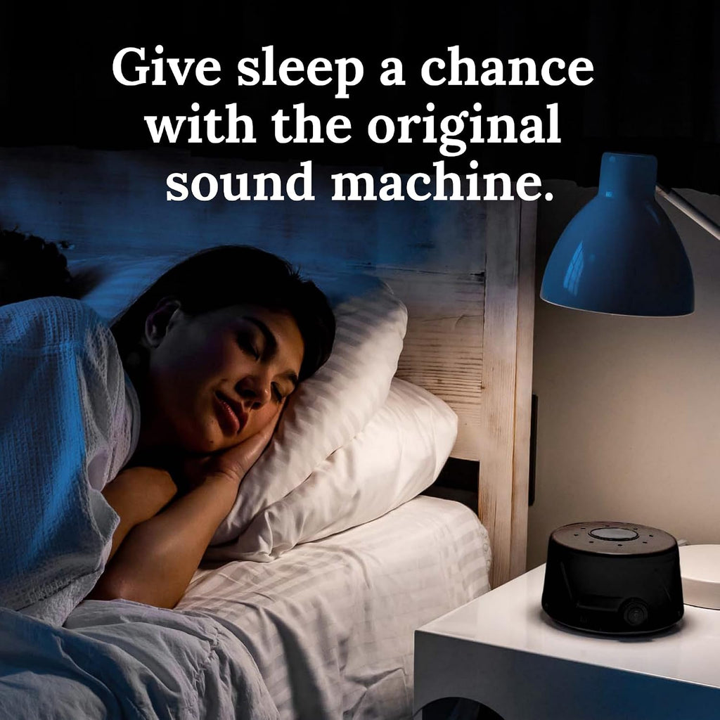 Yogasleep Dohm Classic (Black) The Original White Noise Machine, Soothing Natural Sound from a Real Fan, Noise Cancelling for Office Privac…
