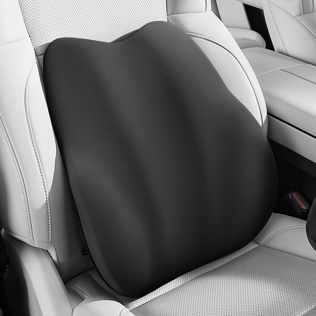 Bebas Lumbar Support Pillow for Car, Memory Foam Back Cushion for Driving, Ergonomic Lumbar Pillow for, Comfort Lower Back Support for Off…