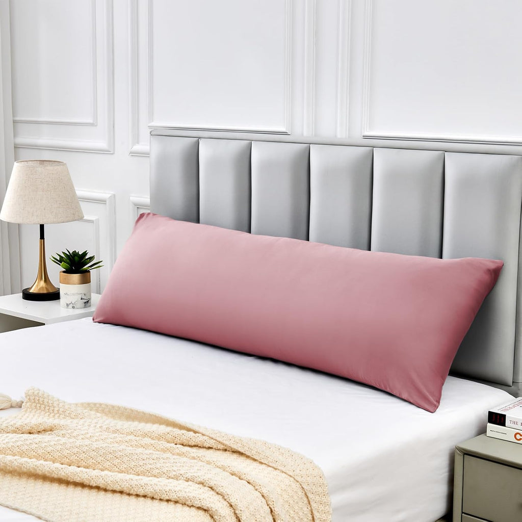 Warmstar Cotton Body Pillow Cover 1 Pack, 600 Thread Count Body Pillow case 20"x54", Long Body Pillow Case Cover Soft Breathable with…