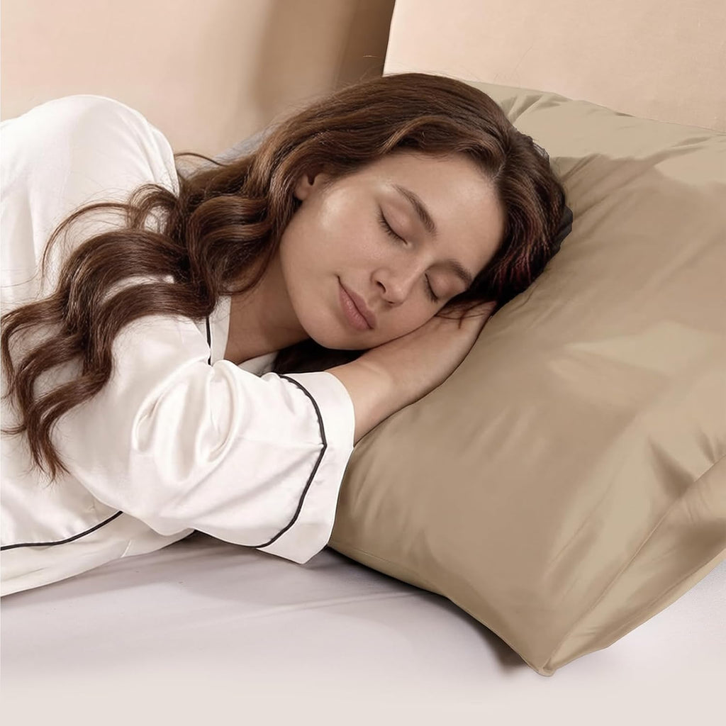 Surefit Washed Ultra-Chill Cooling Pillowcase Set of 2 for Hot Sleepers, Crisp and Silky Pillow Cover with Envelope Closure, Standard…