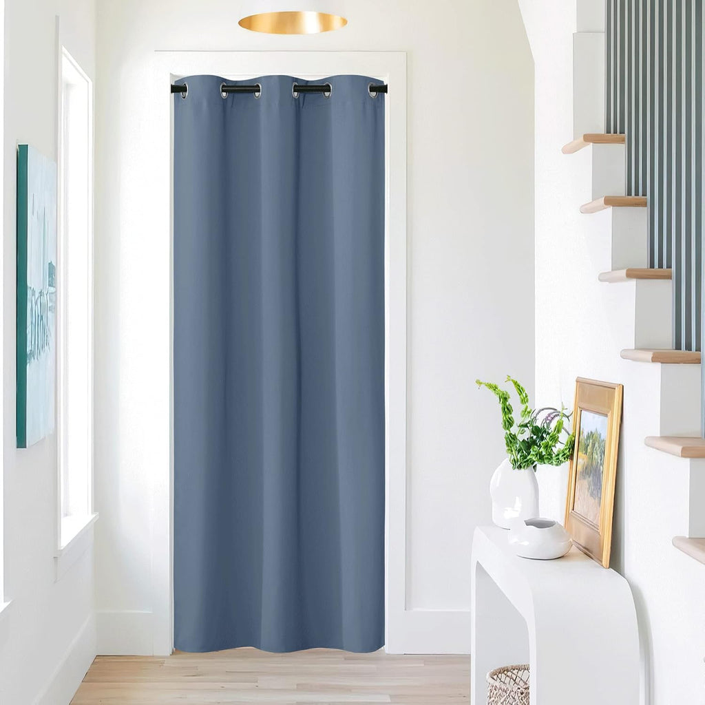 Nicetown Doorway Curtain for Living Room Thermal Insulated Door Blinds for Door Screen, Accordion Insulated Privacy Door Window Curtain for…