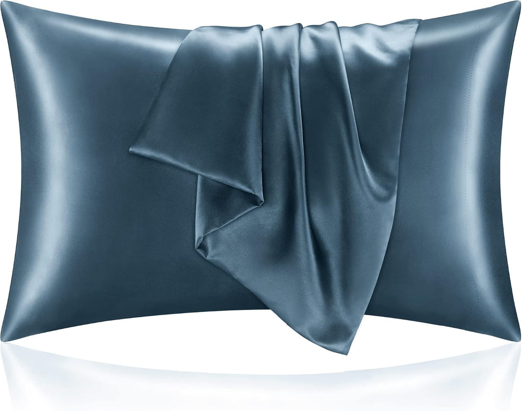 Bedelite Satin Pillowcase for Hair and Skin, Super Soft and Cooling Similar to Silk Pillow Cases 2 Pack with Envelope Closure, Gift for Wom…
