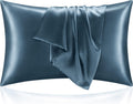 Bedelite Satin Pillowcase for Hair and Skin, Super Soft and Cooling Similar to Silk Pillow Cases 2 Pack with Envelope Closure, Gift for Wom…