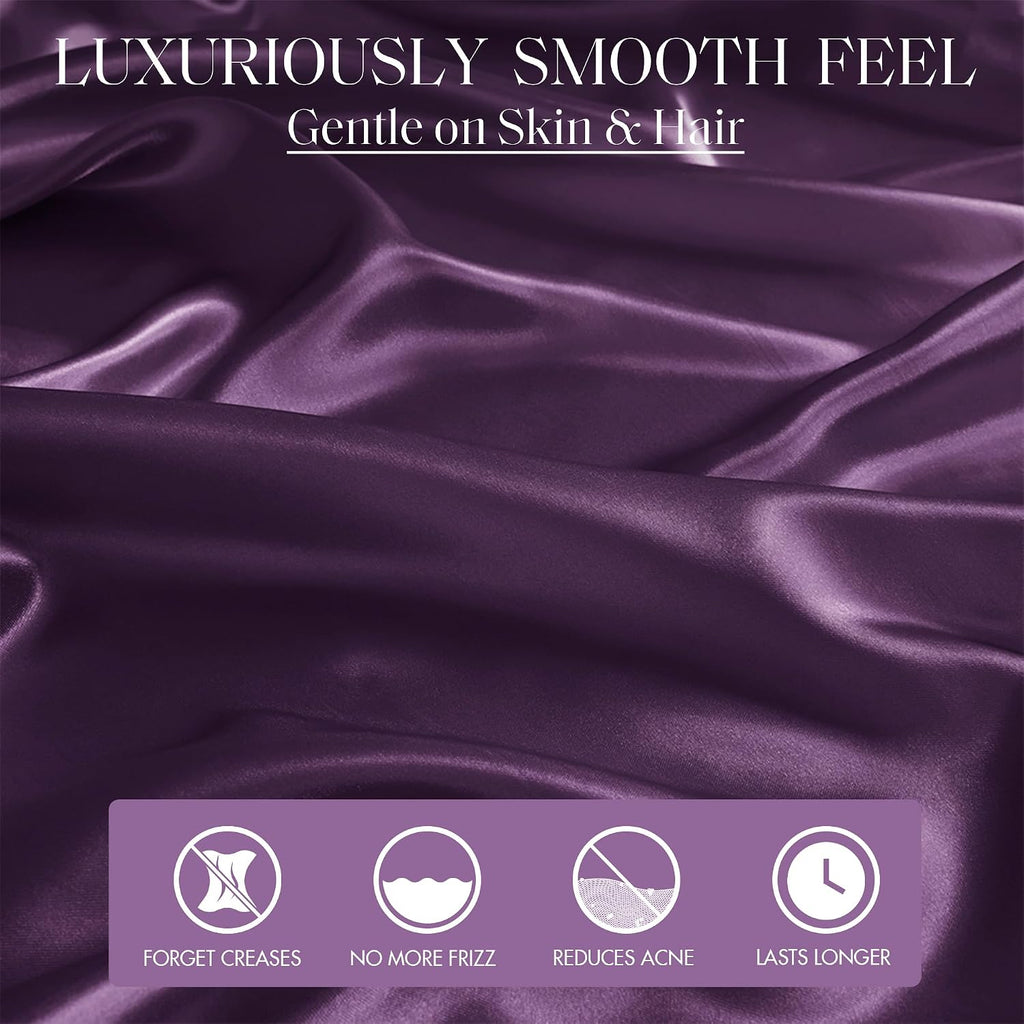 Madisonpark Madison Park Essentials Satin Sheet Set Luxury and Silky with Natural Sheen, Elastic 14" Pocket fits up to 16" Mattress, All Ar…