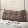 Triangular Headboard Pillows Twin XL Dorm Wedge Cushions for College Dorm Bed Dark Coffee Backrest Positioning Support Pillow Wedge for…
