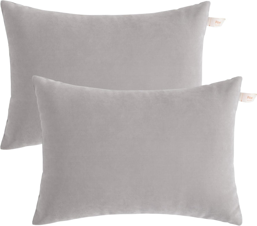 BEDSUM Toddler Pillows, 13x18 Ultra Soft Microfiber Travel Pillow for Sleeping - Small Pillows for Kids Daycare, Flight and Neck Support…