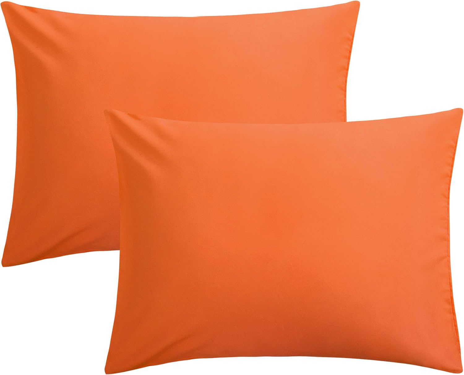 FLXXIE Pillow Cases Standard Size, Soft Microfiber Pillow Covers with Envelope Closure, Wrinkle, Stain Resistant Pillowcases, 2 Piece…