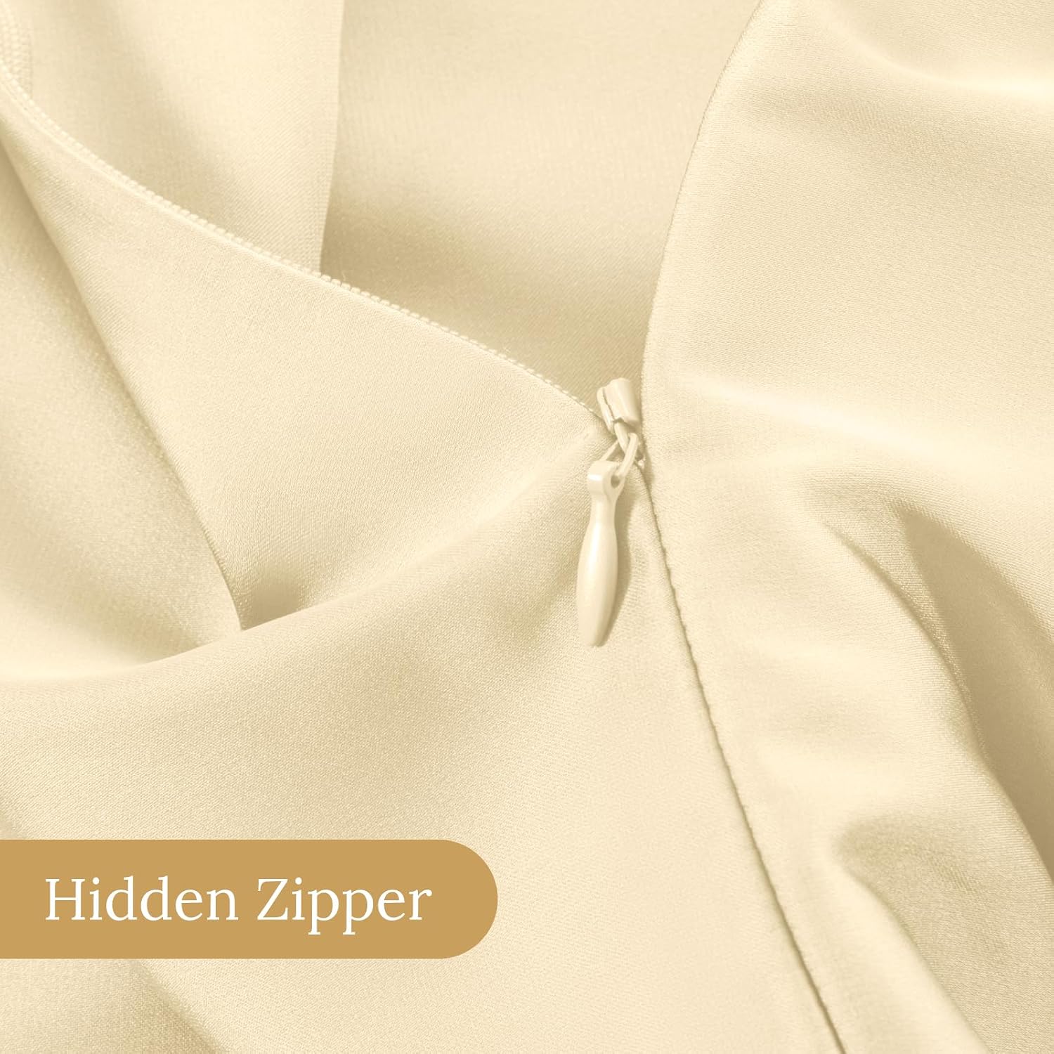 Infiixso Mulberry Silk Pillowcase for Hair and Skin, Silk Pillow Cases Queen Size Set of 2 with Hidden Zipper 20x30 Inches, Ultra Smooth an…