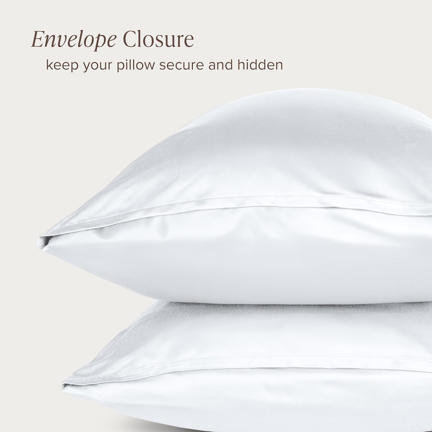 BareHome Bare Home 100% Rayon Made from Bamboo Luxury Body Size Cooling Pillowcase - Breathable - Easy Fit - Soft Bedding & Pillowcase (Bod…