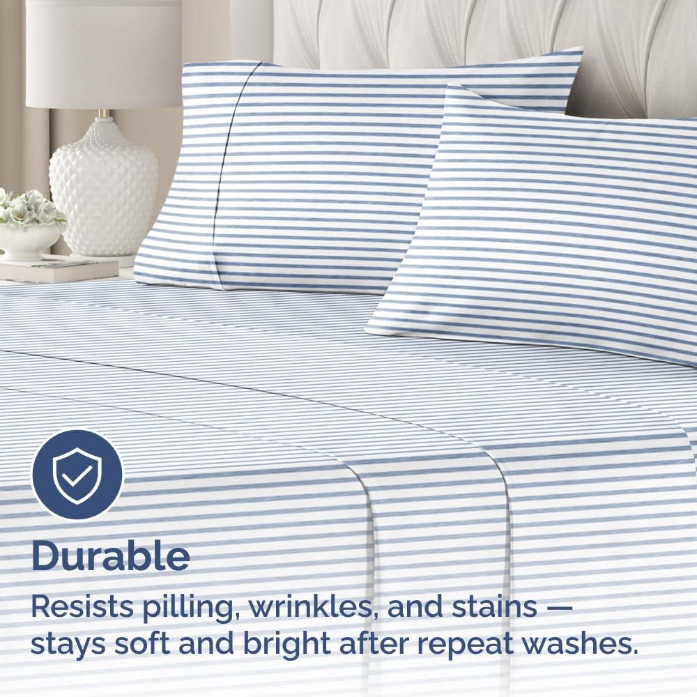 King Standard Pillow Cases Set of 4 - Soft Hotel Quality Pillowcase Covers - Comfy Bedding for Women, Men, Kids & Teens - Machine…