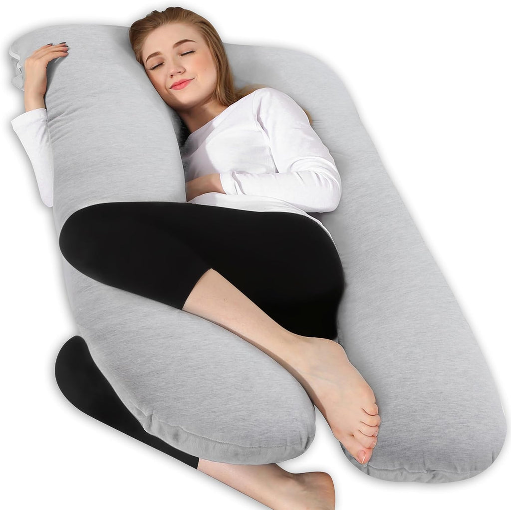 Chilling Home Pregnancy Pillow, 55in Pregnancy Pillows for Sleeping, U Shape Body Pillows for Adults, Maternity Pillow for Pregnant…