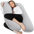 Chilling Home Pregnancy Pillow, 55in Pregnancy Pillows for Sleeping, U Shape Body Pillows for Adults, Maternity Pillow for Pregnant…