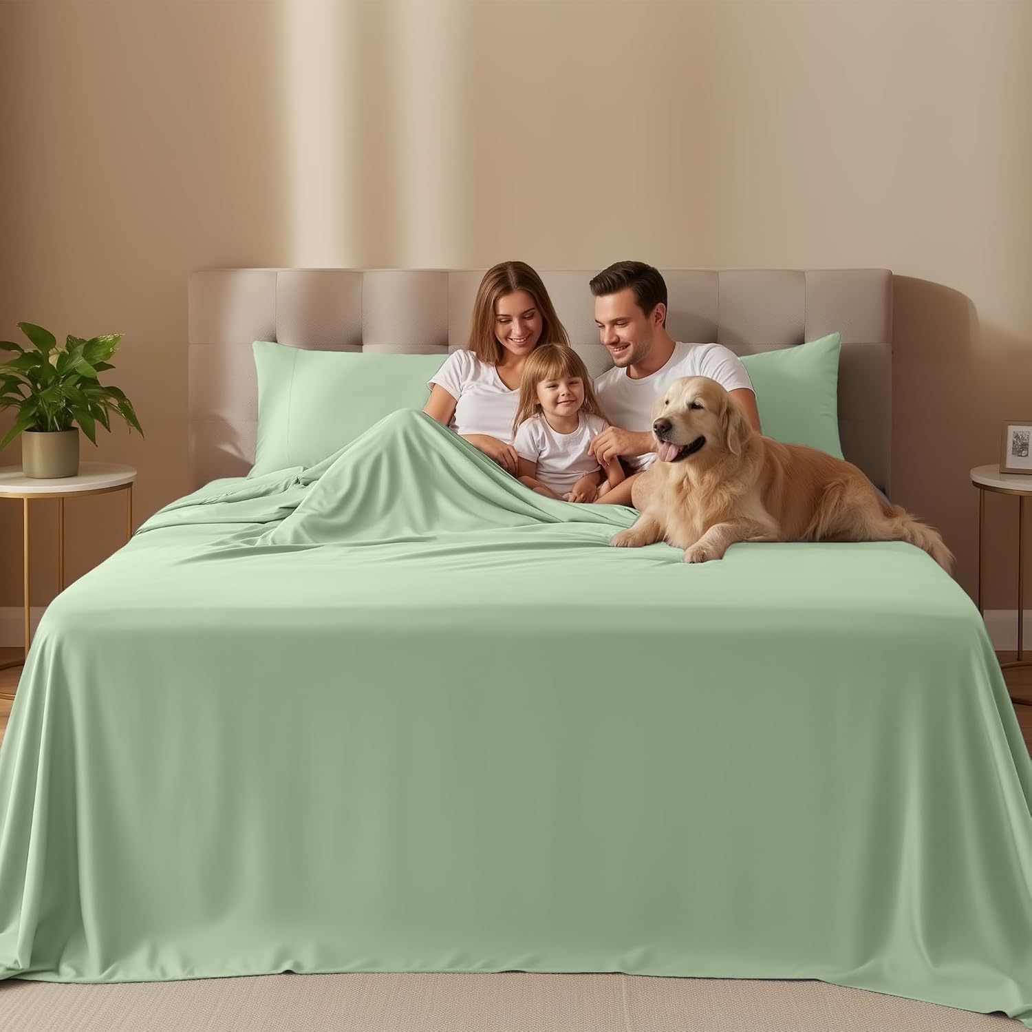 Utopiabedding Utopia Bedding Full Size Sheet Set – 4 Piece Bed Sheets, Soft and Breathable Microfiber, Includes 1 Fitted Sheet, 1 Flat Shee…