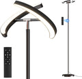 mukuxin Floor Lamp for Living Room, Floor Lamp with Remote Control & Touch Control, 36W 2600lm Standing Lamp with 2 Rotatable Light…