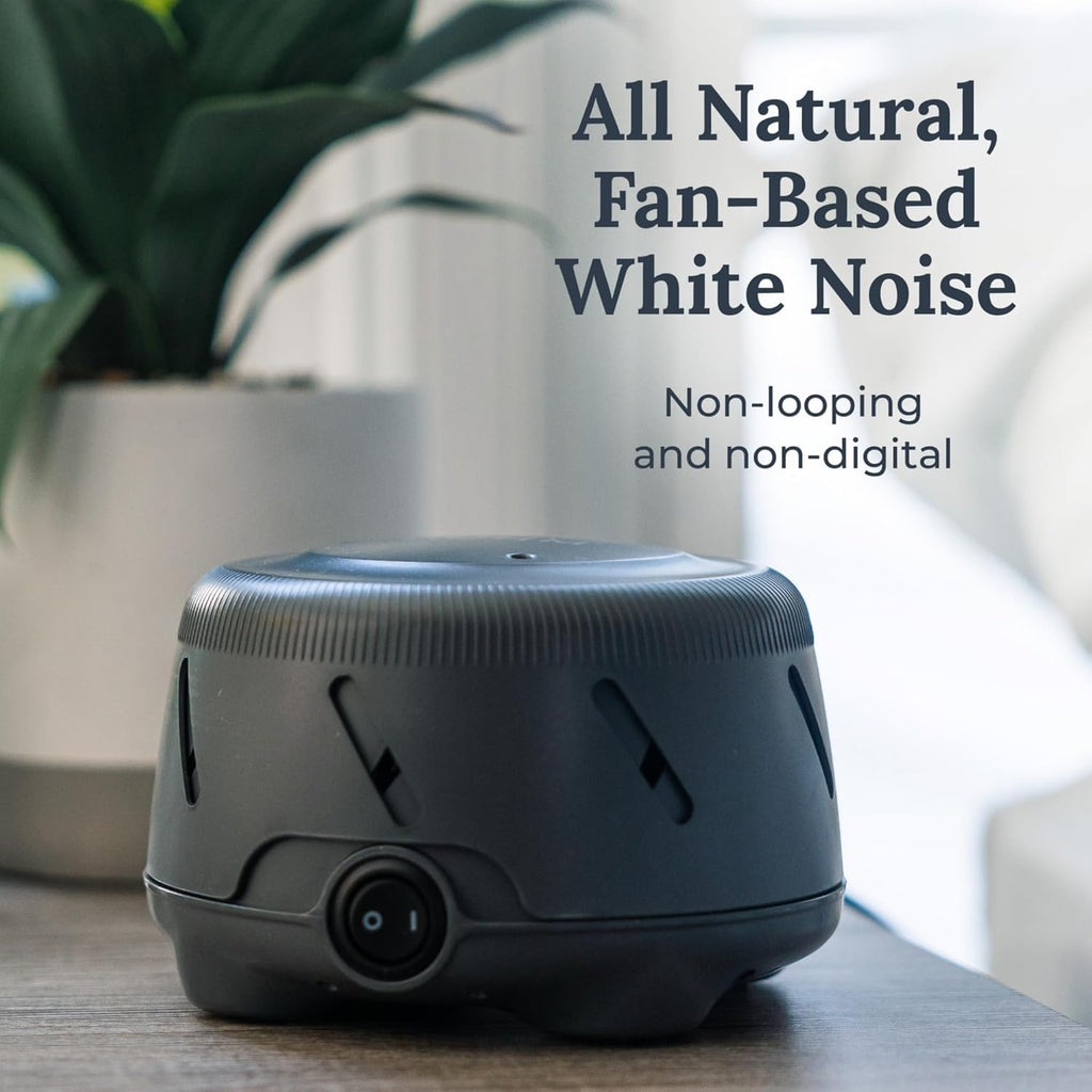 Yogasleep Dohm Uno White Noise Sound Machine, Real Fan Inside for Non-Looping White Noise,, Office Privacy & Meditation for Adult…