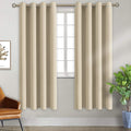 BGment Room Darkening Curtains for Bedroom - Grommet Thermal Insulated Window Treatments Light Blocking Curtains for Living Room, Set of 2…