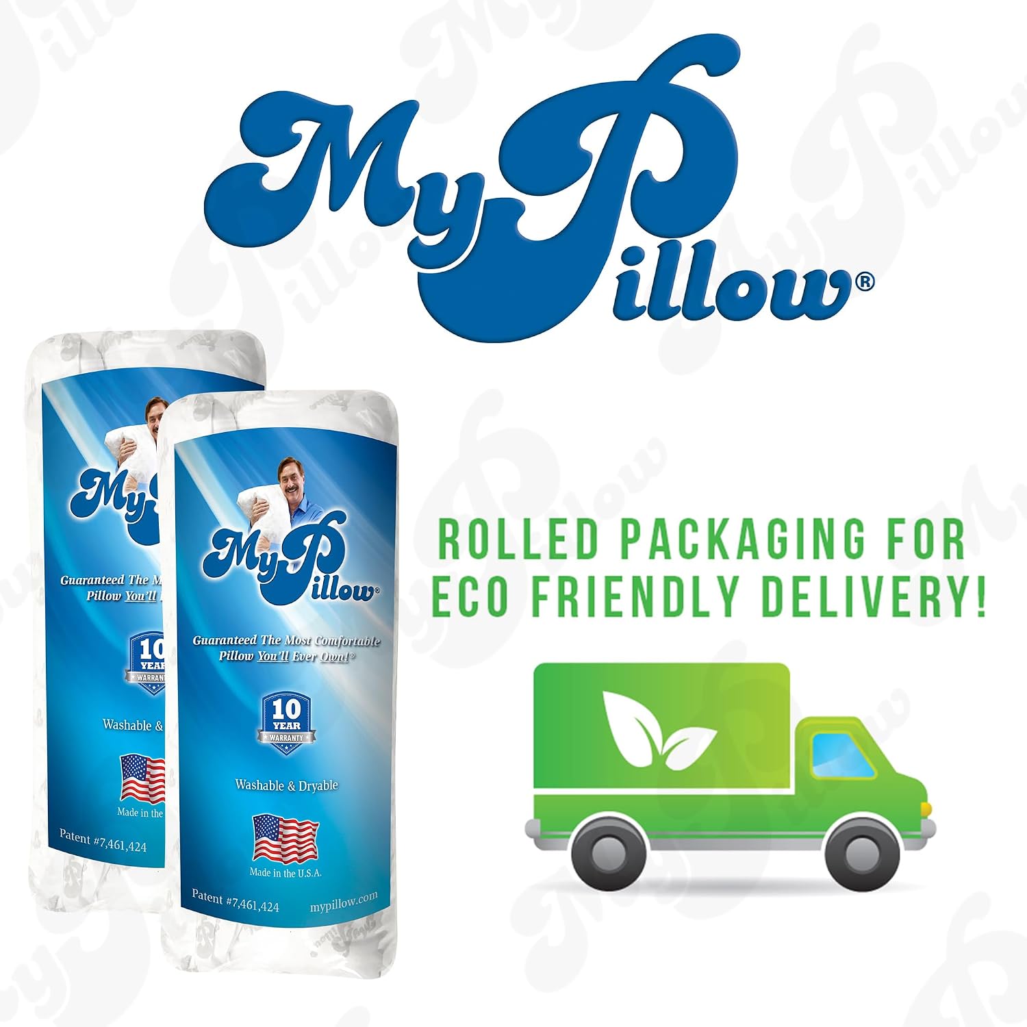 MyPillow Bedding Bed Pillows for Sleeping King Size, Set of 2, for Back, Stomach or Side Sleepers Classic Pillow [King, Combo]