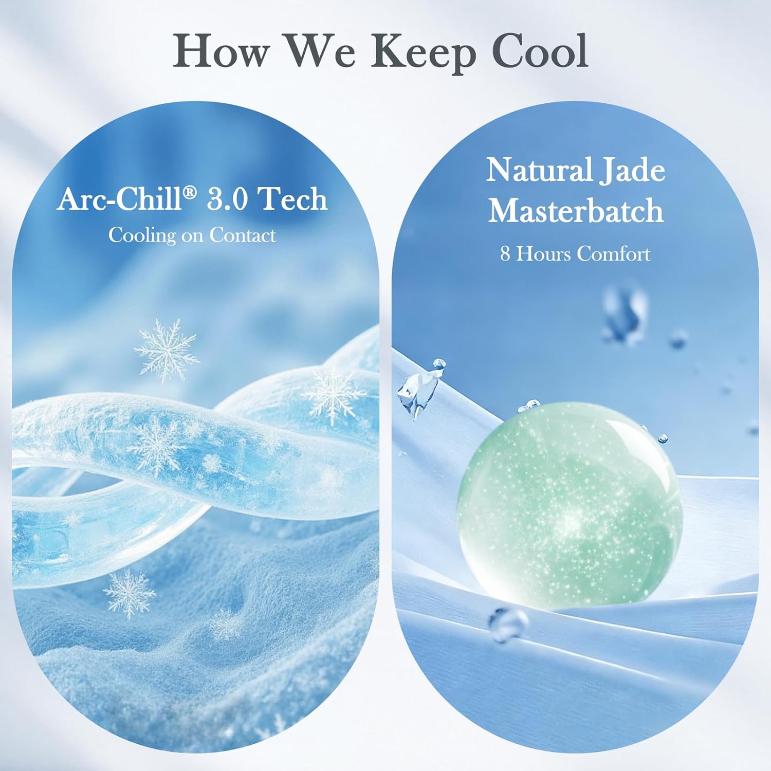 Avolare Cooling Pillow Cases, Softer Than Silk Pillow Cases, 2 Pack Cooling Pillowcases for Hot Sleepers, Gentle on Hair and Skin, Arc-Chil…