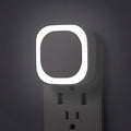 Yunlex 2 Pack Daylight White Night Light, Gentle Eye-comfort with Dimmable Wide-Glow & Indirect Reflection, Auto Dusk to Dawn Sensor…