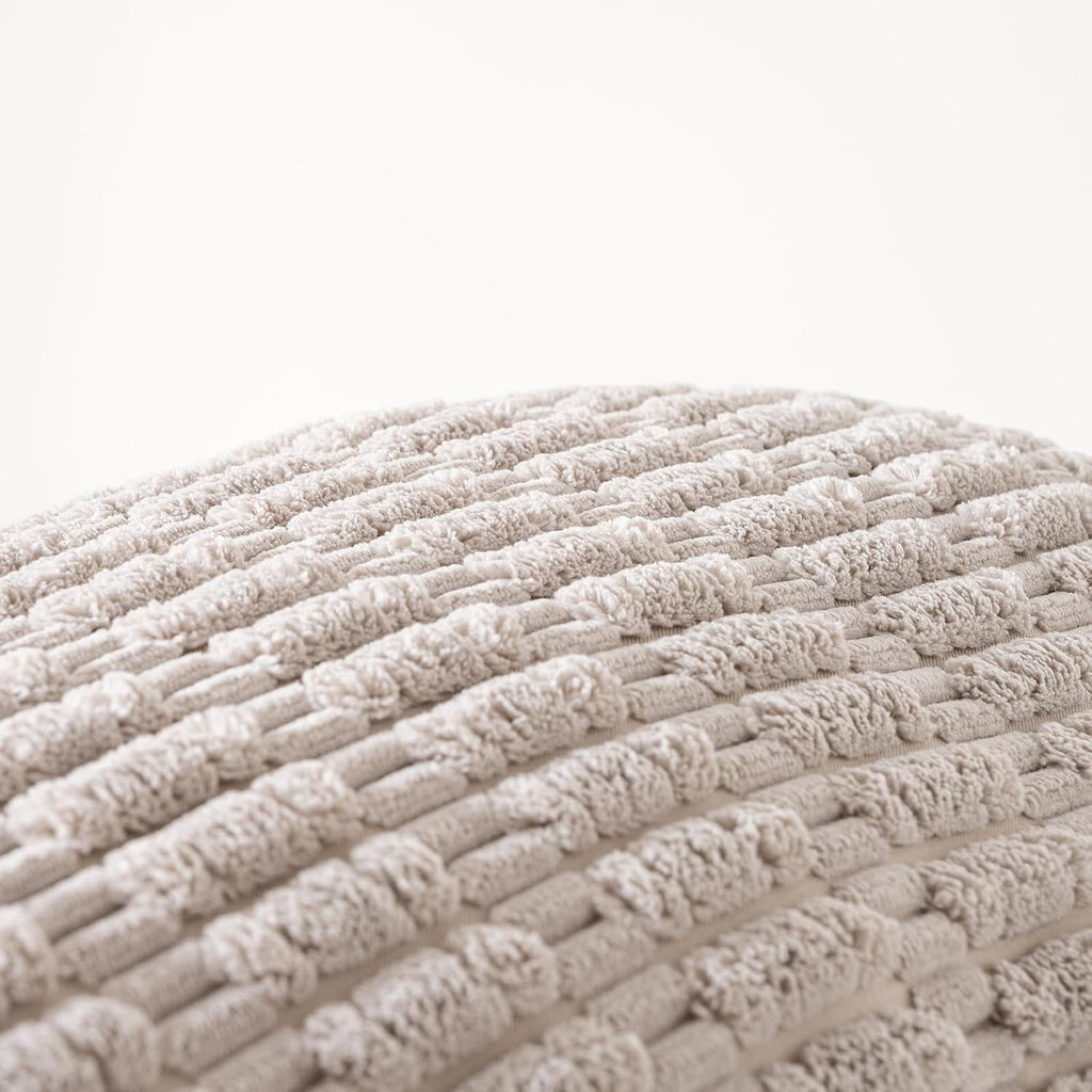 Fancy Homi Decorative Throw Pillow Covers for Bed Couch Bedroom Bench, Soft Corduroy Solid Pillow Case, Rustic Farmhouse Boho Room…