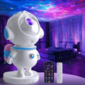 Ousahzu Astronaut Galaxy Star Projector Light, Aurora LED Night Light Lamp for Bedroom, Adults Kids Room Decor, Space Starry Nebula Ceiling…