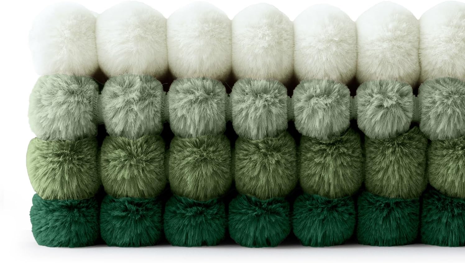 Miulee Faux Fur Plush Decorative Throw Pillow Covers 18x18 Set of 4, Spring Modern Soft Fuzzy Striped Cushion Covers for Sofa Couch Bed Liv…