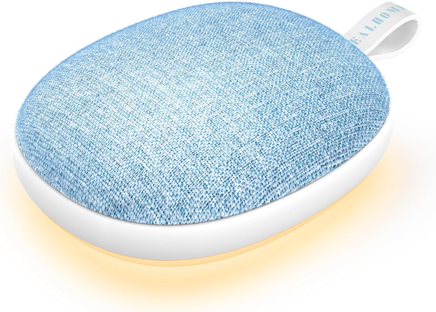 Enhanlife Portable White Noise Sound Machine: Baby Sleep Soother, Bluetooth Speaker, Rechargeable Battery, 4-Speed Timer, 6 Soothing…
