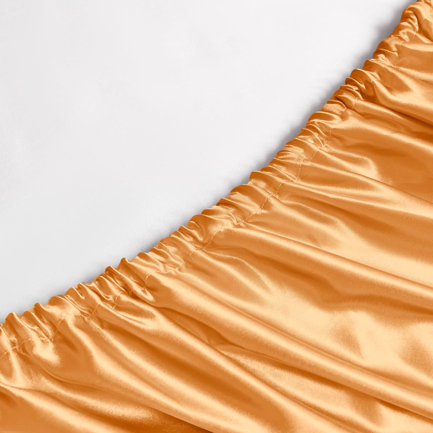 Golal Satin Sheets Twin XL Size - 3 Pieces Luxury Silky Soft Bed Sheets, Wrinkle-Free Gold Satin Silk Sheet Set with 1 Deep Pocket Fitted S…