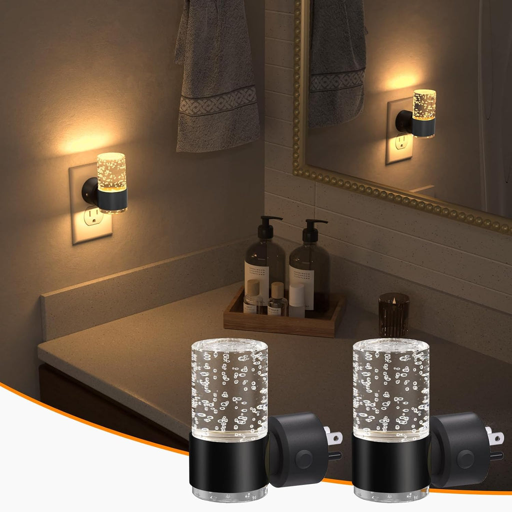 Niorsun Night Light Plug into Wall, Dimmable Nights Lights with 3 CCT & 5 Brightness Levels, Acrylic Plug in Night Light, Auto Dusk to…