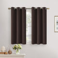 YoungsTex Short Blackout Kitchen Curtains 40 Inch Length - Small Thermal Insulated with Grommet Room Darkening Drapes Privacy for Bathroom…