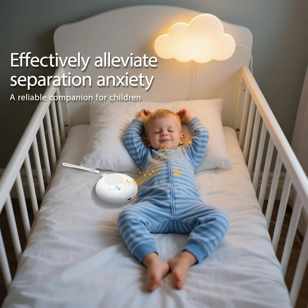 Rukico Sleep Machine with Automatic Noise Monitoring White Noise Sound Machine for Adults & Kids, Bedside Digital with 10 S…