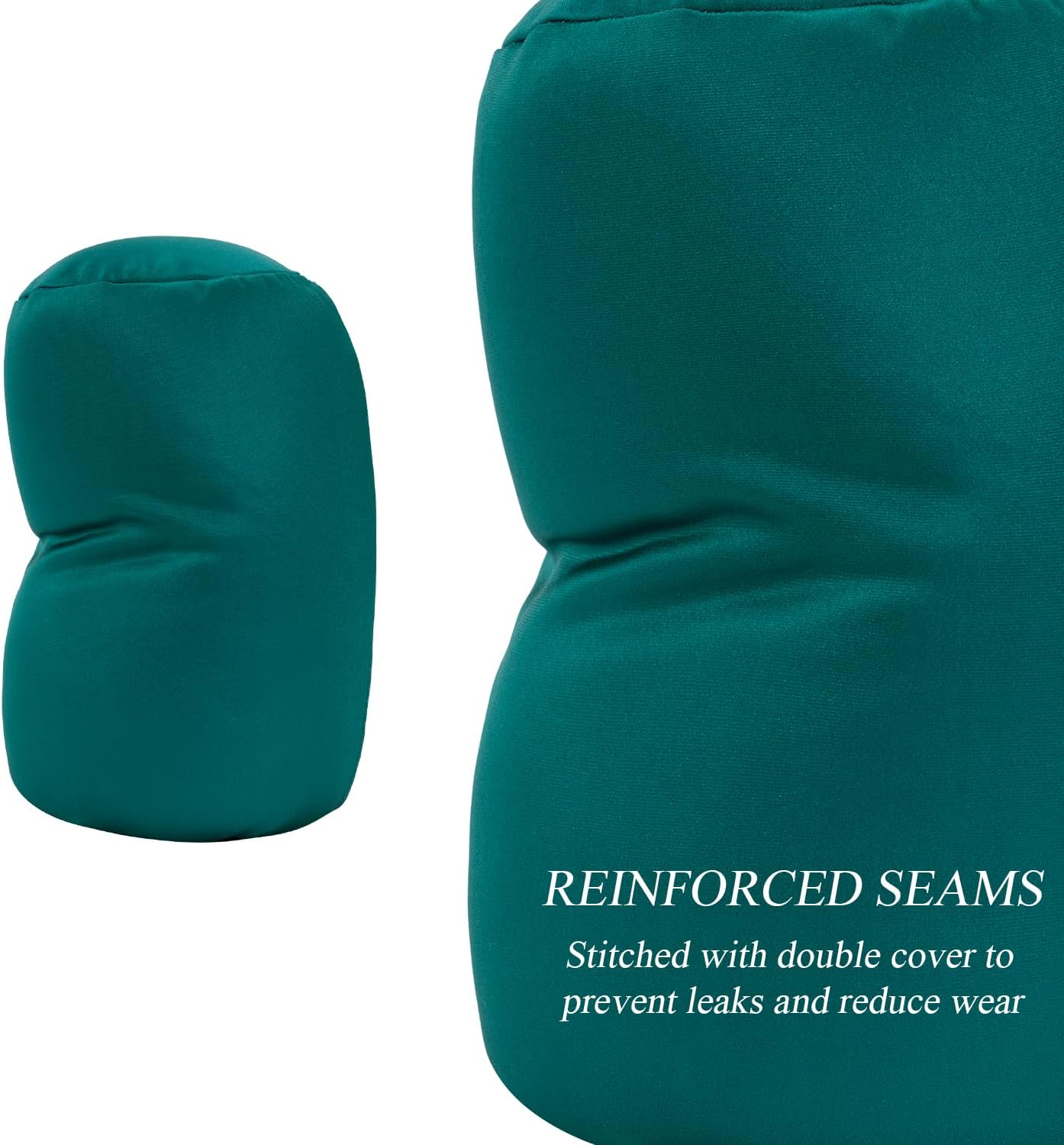 2Pcs Microbead Bolster Tube Neck Bed Body Pillows, 12 x 7 inches Squish Bean Bag Microbead Pillow for Sleeping Home Travel Neck Lumbar…